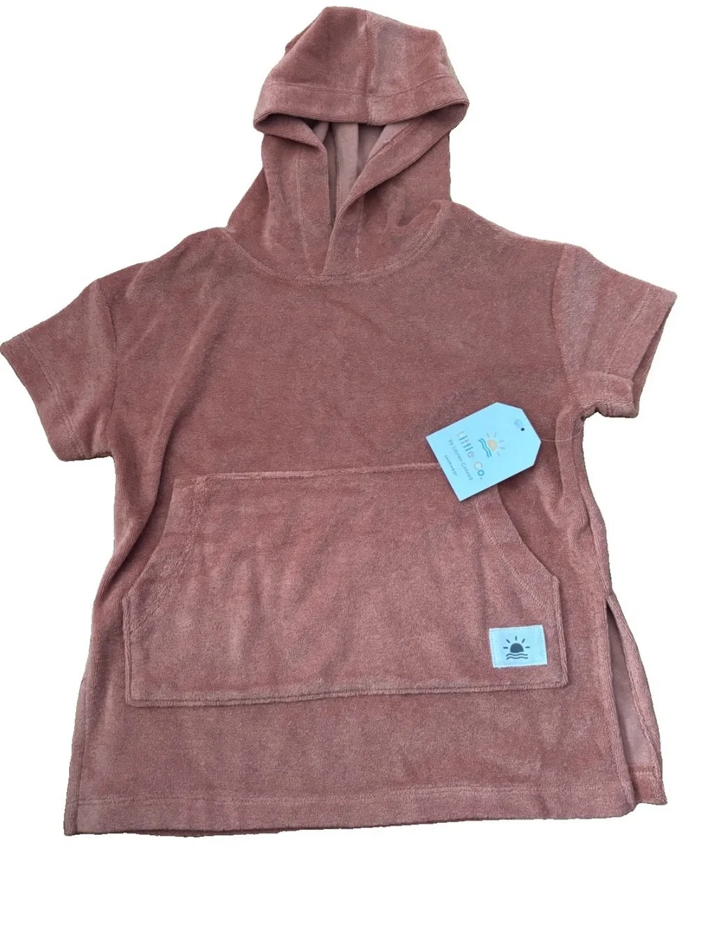Little Co By Lauren Conrad Baby Boys Hooded Short-Sleeve Terry Coverall - 9M